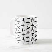 Mug w/ COULEUR ARRIÈRE - PLAN PERSONNALISÉE (Devant gauche)