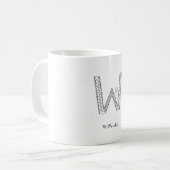 Mug W est pour le wombat (Devant gauche)