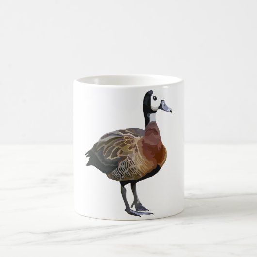 Mug W est pour Whistling Duck Face Blanc (Centre)