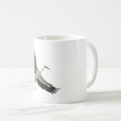 Mug W est pour White Stork (Devant droit)