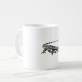Mug W est pour White Tegu (Devant gauche)