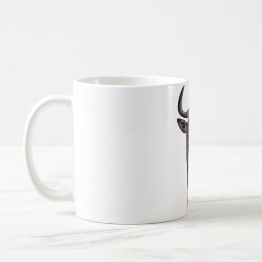 Mug W est pour Wildebeest (Gauche)