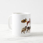 Mug W est pour Wolf (Devant gauche)