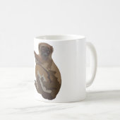Mug W est pour Wooly Lemur (Devant droit)