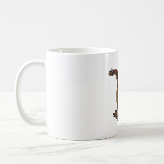 Mug W est pour Wooly Lemur (Gauche)