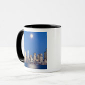 Mug WA, Seattle, ligne d'horizon de Seattle et Elliott (Devant gauche)