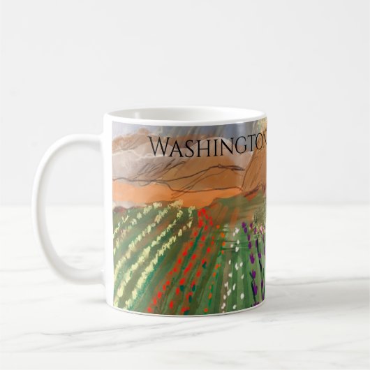 Mug WA Skagit Valley Tulip Fields (Gauche)