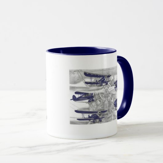 Mug Waco biplane (Devant droit)