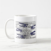 Mug Waco biplane (Gauche)