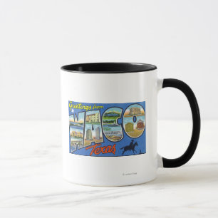 Mug Waco, lettre ScenesWaco, TX de TexasLarge