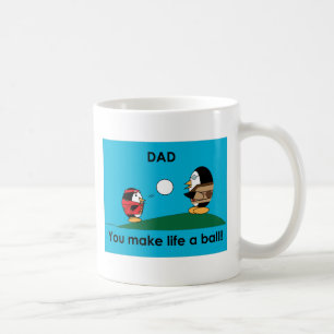 Mug Waddles papa fait de la vie une boule
