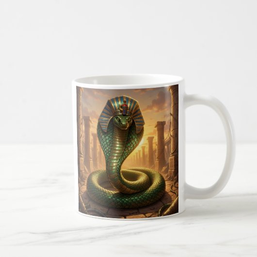 Mug Wadjet – Déesse serpent égyptienne (Droite)