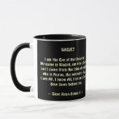 Mug WADJET OEIL D'HORUS & Mots Boug Cadeau (Gauche)
