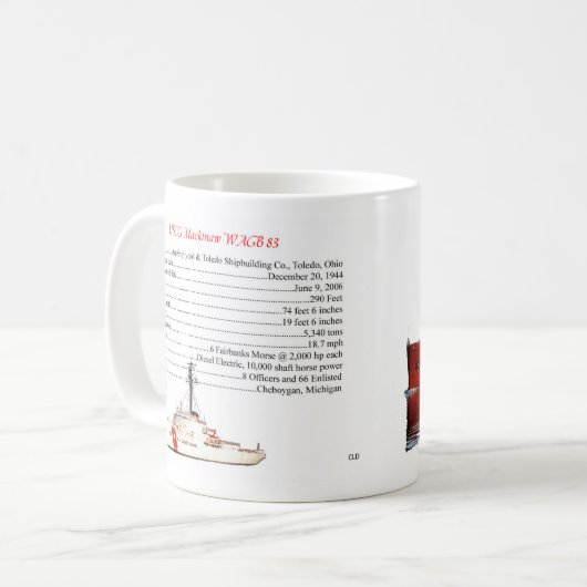 Mug WAGB 83 Mackinaw (Devant gauche)