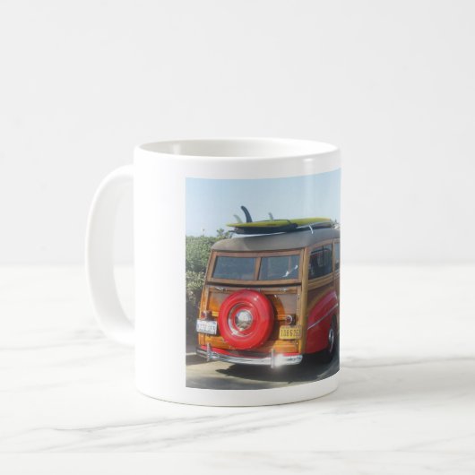 Mug Wagon en bois (Devant gauche)