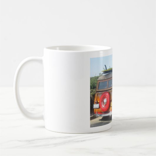 Mug Wagon en bois (Gauche)