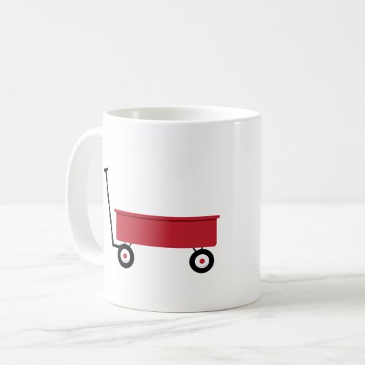 Mug Wagon rouge (Devant gauche)
