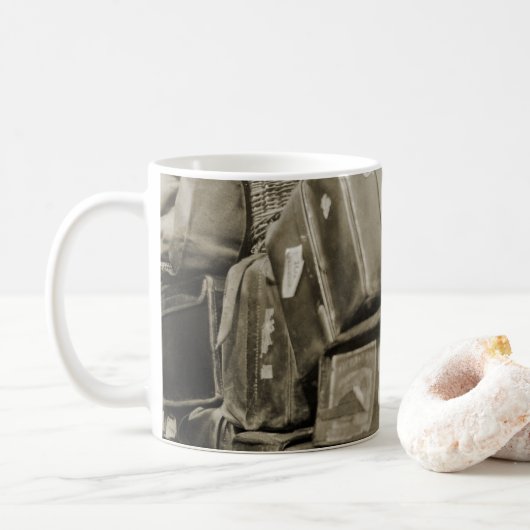MUG WAGON SUITCASE 1890 (Avec donut)