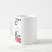 Mug Wahesome Chien Masters Tattoo Beard _1 (Devant gauche)