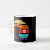 Mug Wài Gōng Retro Sunset Ocean Grand-père (Devant gauche)