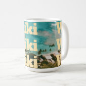 Mug Waikiki, Honolulu, Oahu, Hawaï (Devant droit)