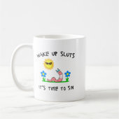 Mug Wake Up S It's Time To Sin Funny Animal Meme (Gauche)