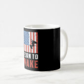 Mug Wakeboard Born To Wake Wakeboarder Wakeboarding (Devant droit)