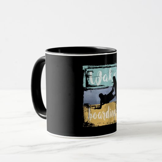 Mug Wakeboard Retro Wakeboard (Devant gauche)