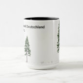 Mug Waldeinsamkeit Nature Lover Personalized (Centre)
