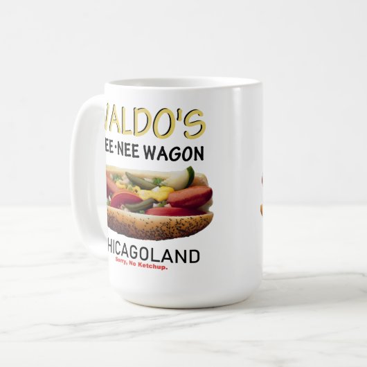 Mug Waldo's Wee Nee Wagon, Chicagoland (Devant gauche)