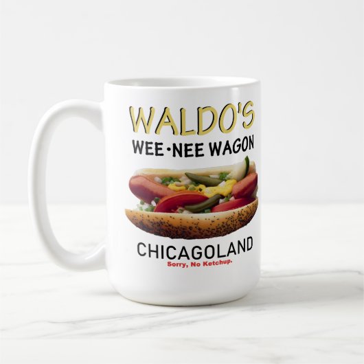 Mug Waldo's Wee Nee Wagon, Chicagoland (Gauche)