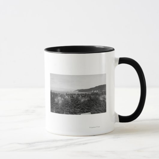 Mug Waldport, Oregon Vue Ville Vue Ouest (Droite)
