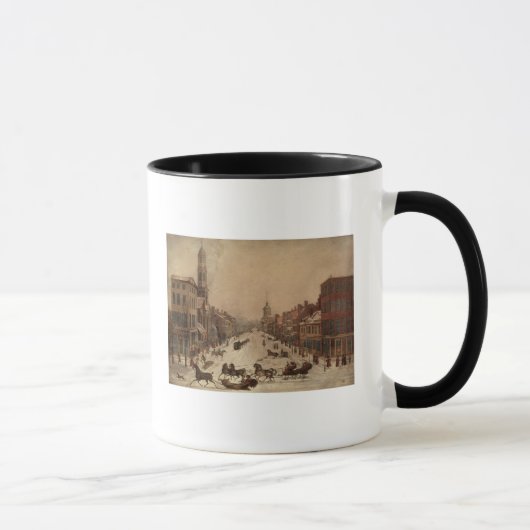 Mug Wall Street en hiver (Droite)