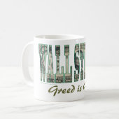 Mug Wall Street/ La cupidité est bonne (Devant gauche)