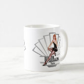 Mug Wallace Idaho Pinup Girl V2 (Devant droit)
