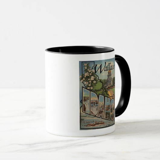 Mug Wallace, Idaho - Scènes de grandes lettres (Devant droit)