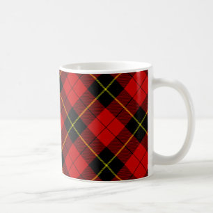 Mug Wallace tartan rouge noir plaid
