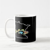 Mug Walleye Fishing Wal, pêcheur d'eau douce (Gauche)