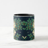 Mug Walter Crane White Lily-Blue Back (Centre)