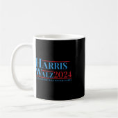 Mug Walz 2024 Campagne Kamala Harris Tim Walz Drôle Te (Gauche)