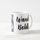 Mug Wander Boldly (Devant droit)
