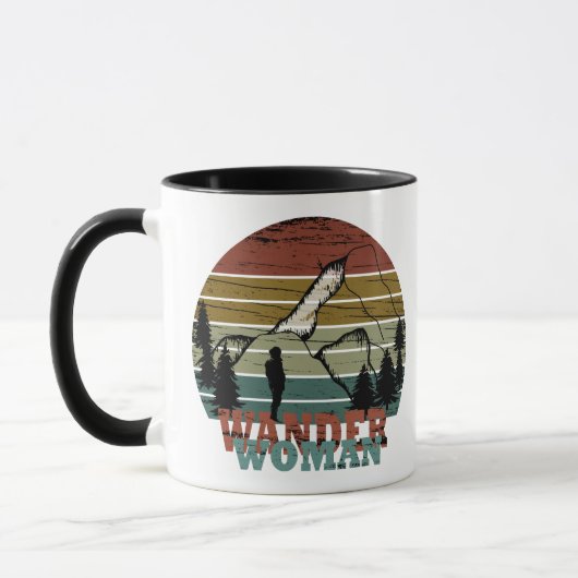 Mug Wander femme randonnée (Gauche)