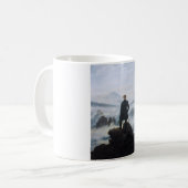 Mug Wanderer au-dessus de la mer de brouillard (par C. (Devant gauche)