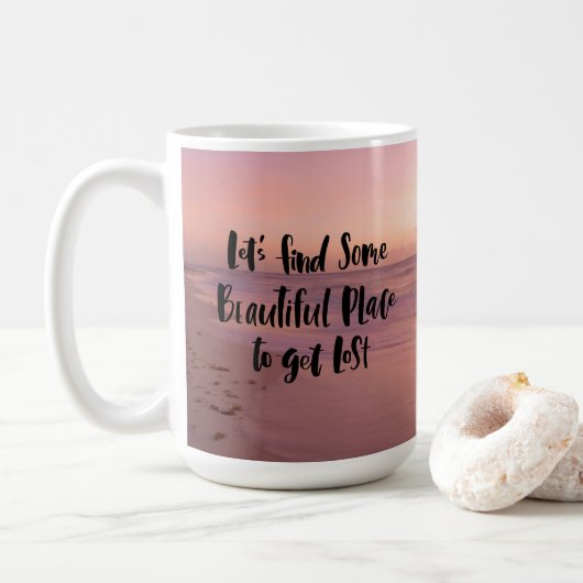 Mug Wanderlust Adventure (Avec donut)