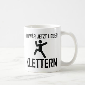 Mug wär jetzt lieber klettern