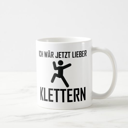 Mug wär jetzt lieber klettern (Droite)