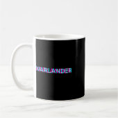 Mug Warlander Cheval race équitation équitation (Gauche)