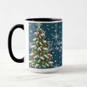 Mug Warm Christmas Magic Custom Gifts for Everyone (Gauche)