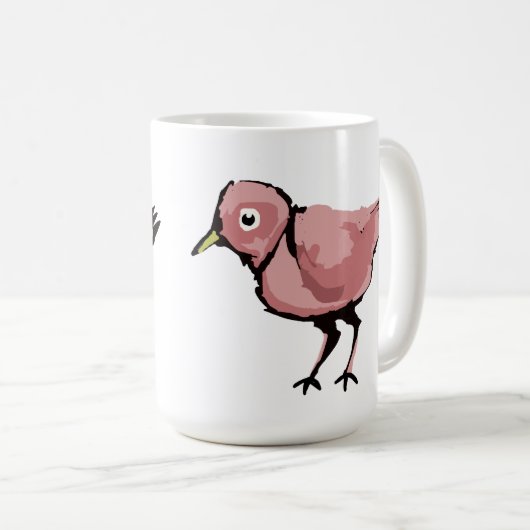 Mug Warning Bird (Devant droit)