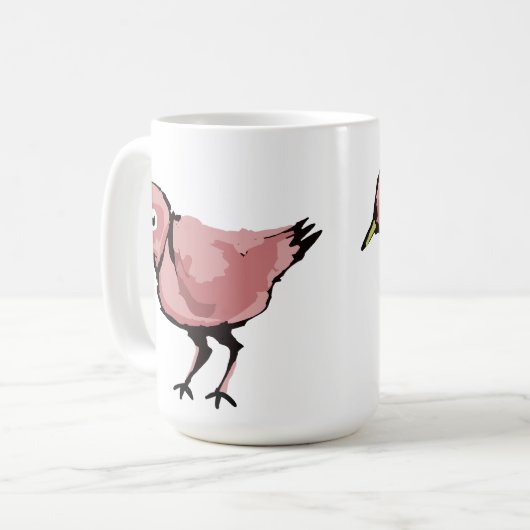 Mug Warning Bird (Devant gauche)
